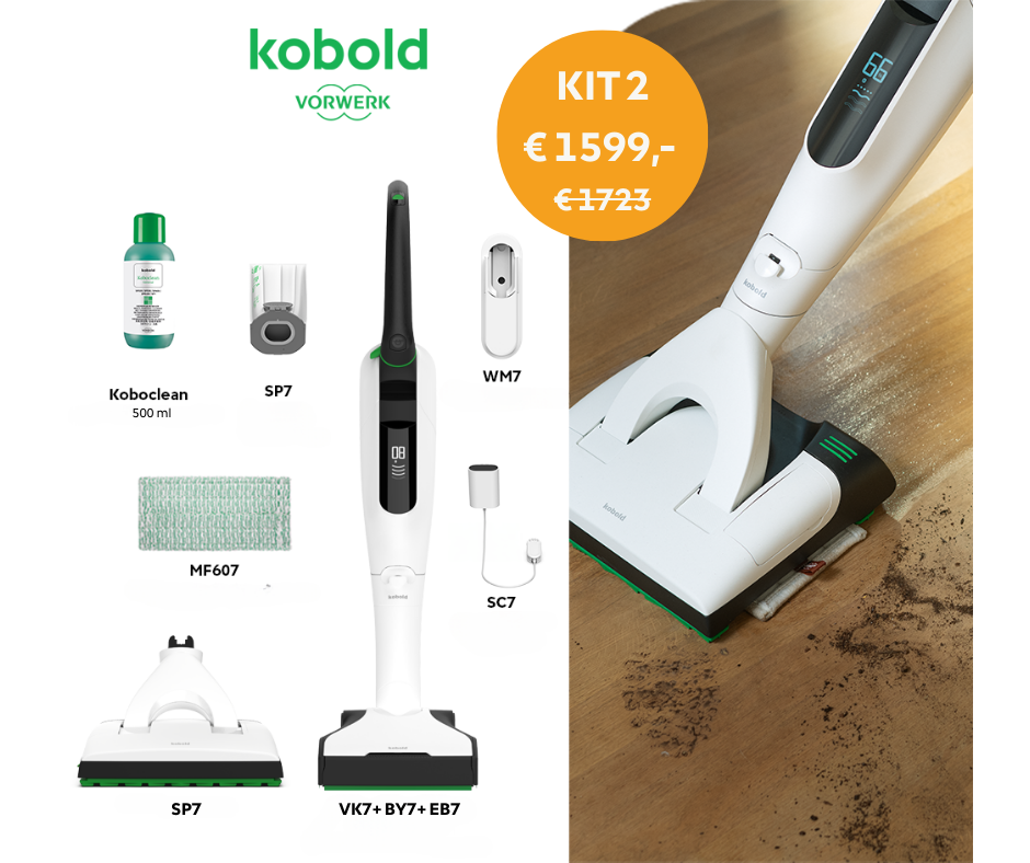 KIT 2 : Kobold® Sols durs complet